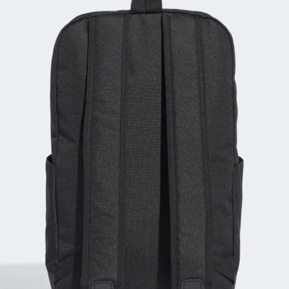 New Adidas 3 Stripes Black & White Backpack Unisex - Picture 8 of 9